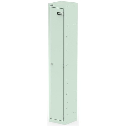 Qube Locker 1 Door 1800mm High Peppermint Green