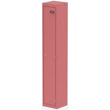 Qube Locker 1 Door 1800mm High Antique Pink