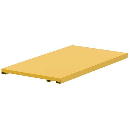 Qube Multi Purpose Shelf, Lemon Yellow Qube Multi Purpose Shelf, Lemon Yellow