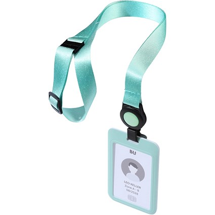 Adjustable Combo Lanyard - Green