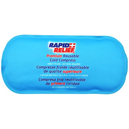 Rapid Aid Premium Reusable Cold Compress, 12.7x27.9cm