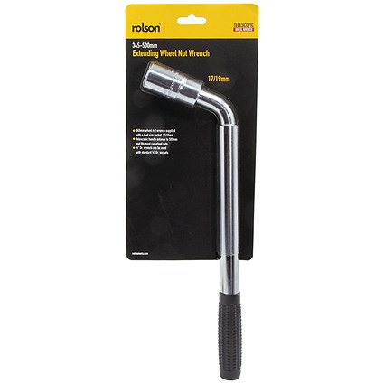 Rolson Wheel Wrench Dual Size 17/19mm Pack of 6 42729