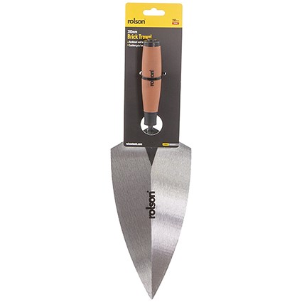 Rolson Brick Tempered Steel Trowel 280mm Pack of 6 52257