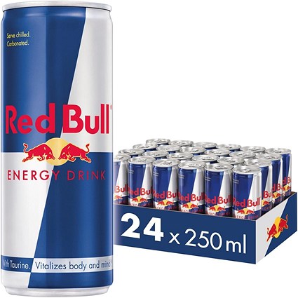 Red Bull Energy Drink, 24x250ml Cans