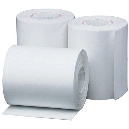 Prestige Thermal Paper Roll, 57x44x12.7mm, White, Pack of 20