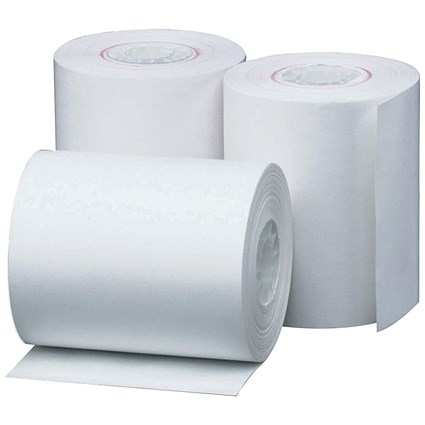 Prestige Thermal Paper Roll, 44x70x12.7mm, White, Pack of 20