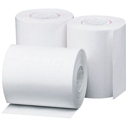 Prestige Thermal Paper Roll, 57mm x 25m, White, Pack of 20 Prestige Thermal Paper Roll, 57mm x 25m, White, Pack of 20