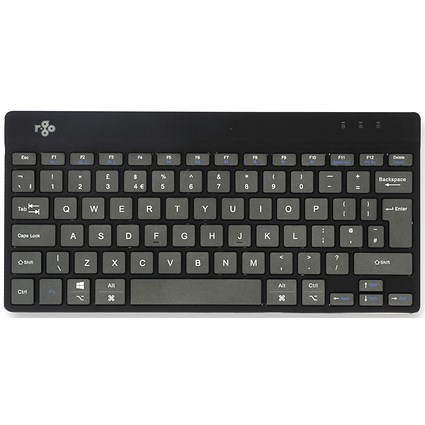 R-Go Compact Break Wireless Keyboard QWERTY UK Black