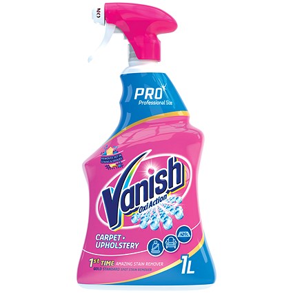 Vanish Oxi Action Carpet Cleaner Spray, 1 Litre, Pack of 6