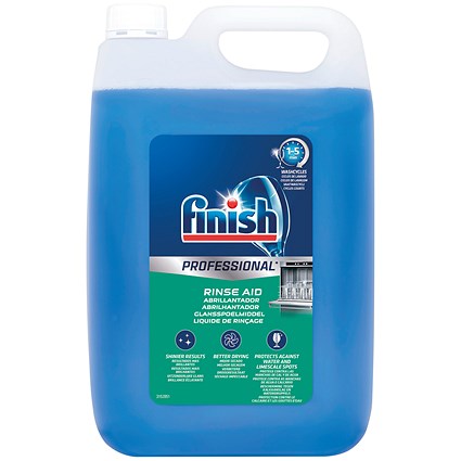 Finish Professional Dish Washer Rinse Aid, 5 Litres, Pack of 2