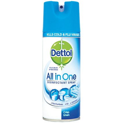 Dettol Antibacterial All-in-One Disinfectant Spray 400ml