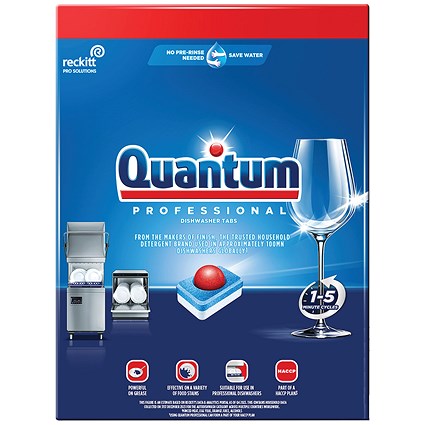 Finish Quantum Professional Dishwasher Tablets, Pack of 125
