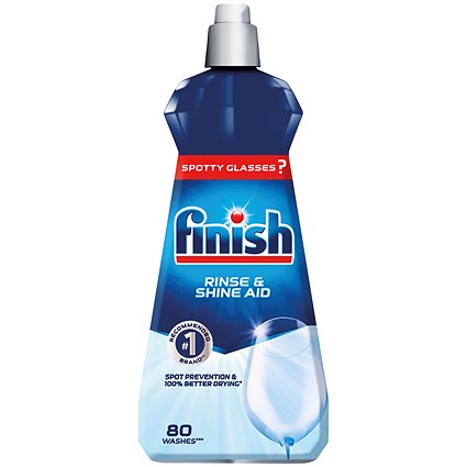 Finish Rinse Aid Shine and Protect Original, 400ml, Pack of 12