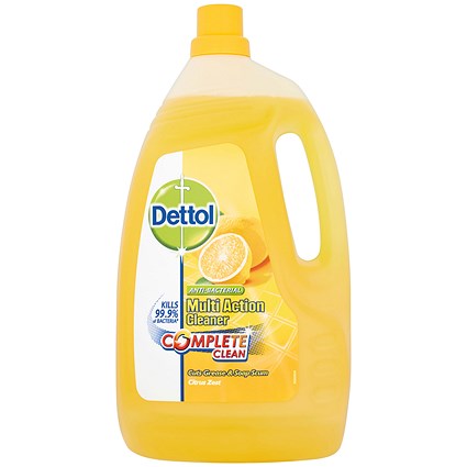 Dettol Multipurpose Cleaner, 4 Litres, Pack of 3