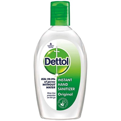 Dettol Hand Sanitiser Gel On the Go, 50ml, Pack of 12 Dettol Hand Sanitiser Gel On the Go, 50ml, Pack of 12