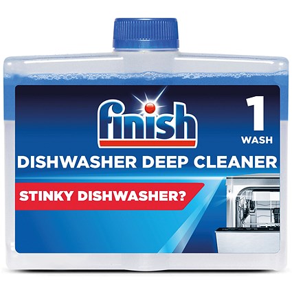 Finish Dishwasher Cleaner, 250ml, Pack of 8 Finish Dishwasher Cleaner, 250ml, Pack of 8