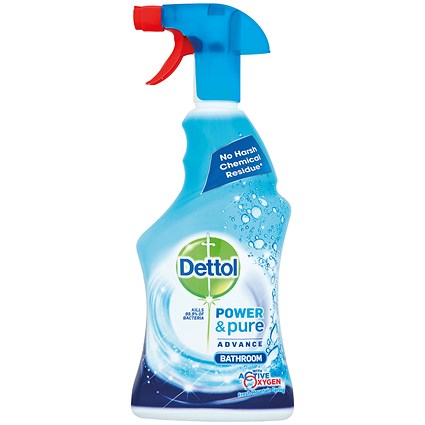Dettol Bathroom Spray, 1 Litre, Pack of 6