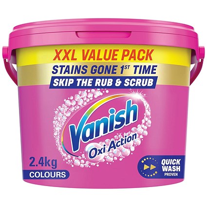 Vanish Gold Oxi Powder Pink Tub 2.4kg