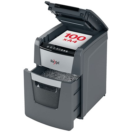 Rexel Optimum AutoFeed+ 100M Micro-Cut P-5 Shredder 2020100M