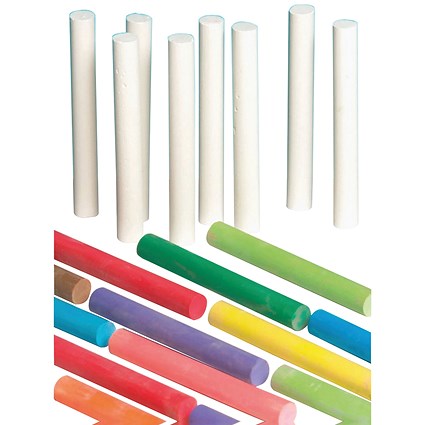Chalk Sticks Assorted (Pack of 100)