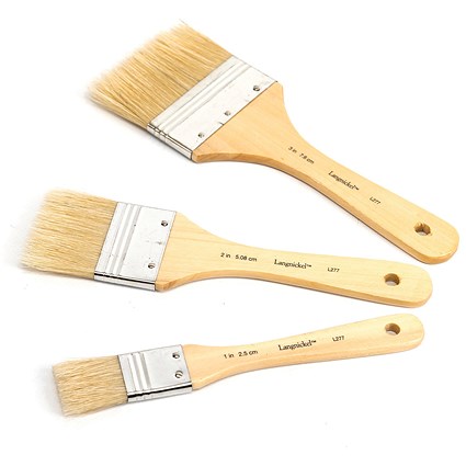 Bristle Hair Large Area Paint Brushes (Pack of 12)