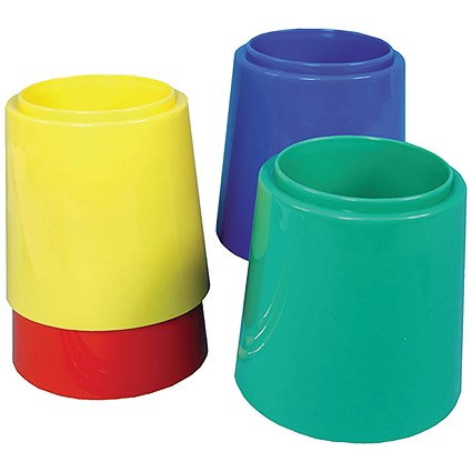 Non-Spill Stable Water Pots Plastic (Pack of 4)