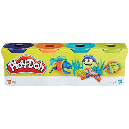 Play-Doh Modelling Tubs 112g Assorted (Pack of 4)