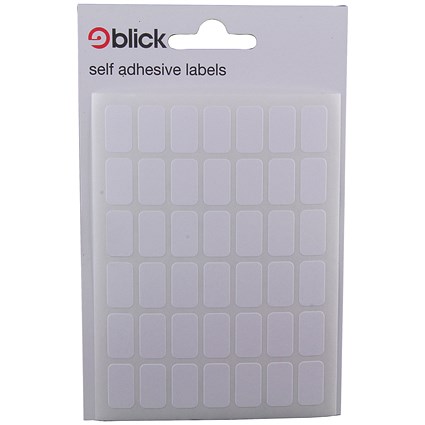Blick White Labels in Bags 9x16mm (Pack of 20) RS002550