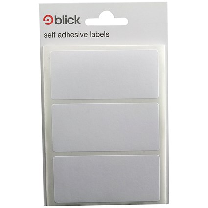 Blick White Label Bag 34x75mm (Pack of 420) RS003755