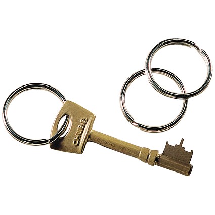 Stephens Keyring Replacement Split Rings, Pack of 100 Stephens Keyring Replacement Split Rings, Pack of 100