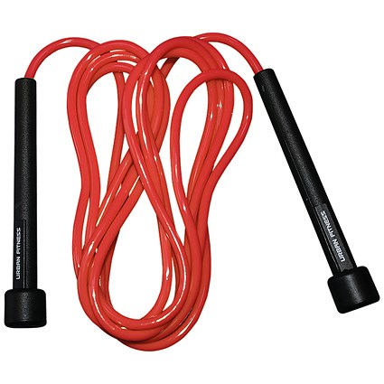 Urban Fitness Lightweight Speed Rope Red