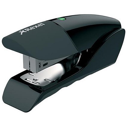 Rexel Gazelle Half Strip Stapler - Metallic Black Rexel Gazelle Half Strip Stapler - Metallic Black