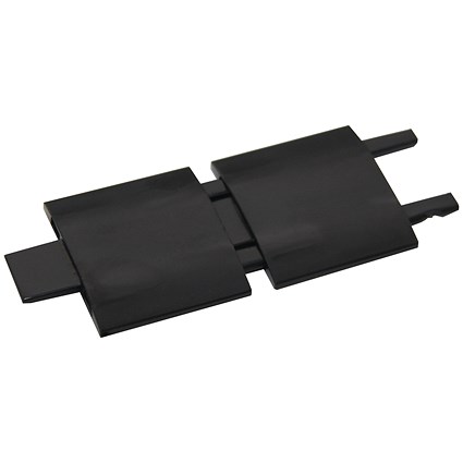 Rexel Agenda2 Letter Tray Risers, W45xD6xH70mm, Charcoal, Pack of 5
