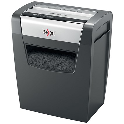 Rexel Momentum X410 P-4 Cross Cut Shredder, 23 Litres Rexel Momentum X410 P-4 Cross Cut Shredder, 23 Litres