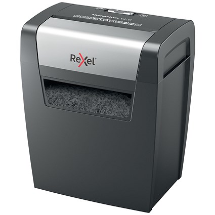 Rexel Momentum X406 P-4 Cross-Cut Shredder, 15 Litres