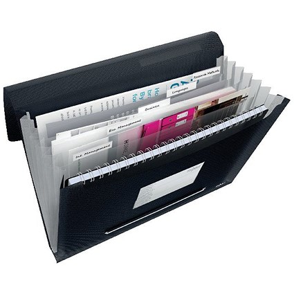 Rexel Choices Expanding Project File A4 Black