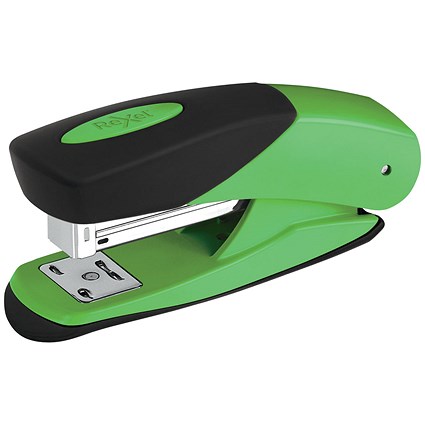 Rexel Choices Matador Half Strip Stapler 25 Sheet Green