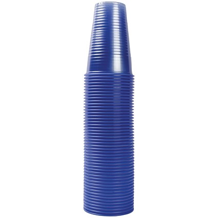 MyCafe Plastic Cups, 199ml, Blue, Pack of 1000