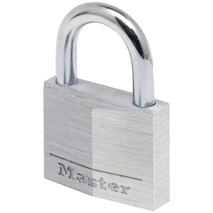 Master Lock 40mm Aluminium Padlock