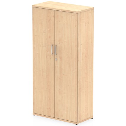 Impulse Tall Cupboard, 3 Shelves, 1600mm High, Maple Impulse Tall Cupboard, 3 Shelves, 1600mm High, Maple