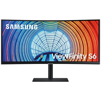 Samsung S65UA UltraWide Quad HD LED Monitor, 34 Inch, Black