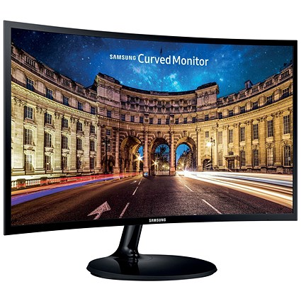 Samsung C27F390 27in LED Monitor Curved Full HD