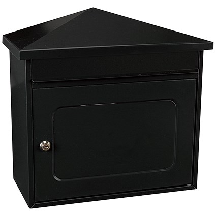 Worthersee Mail Box Black (W390 x D205 x H350mm) 371787