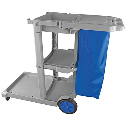 Multipurpose Janitorial Trolley Grey 101272