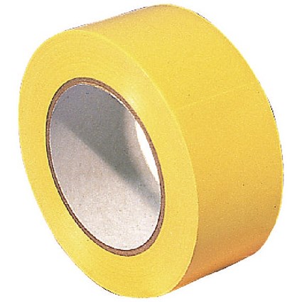 Anti-Slip High Visibility Self-Adhesive Tape, Yellow, 50mm x 18m, Single Roll