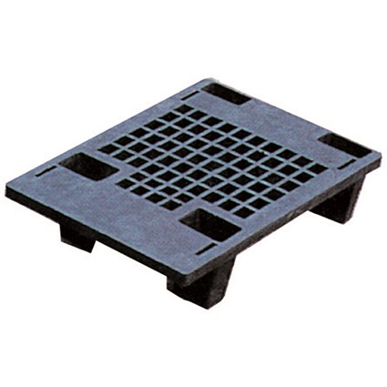 Pallet Plastic Recycled Black 322321