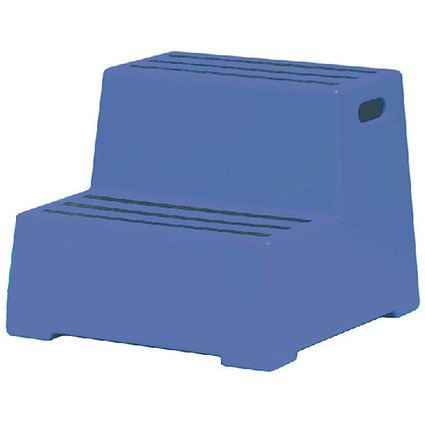 Plastic Safety Step 2 Tread Blue 325095