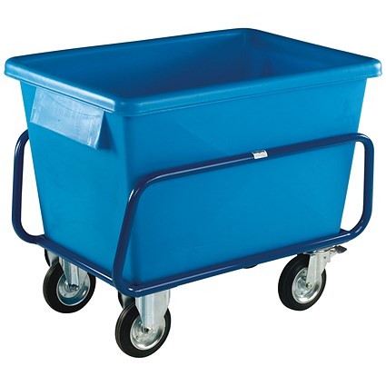 Plastic Container Truck 1040X700X860mm Blue 326054 Plastic Container Truck 1040X700X860mm Blue 326054