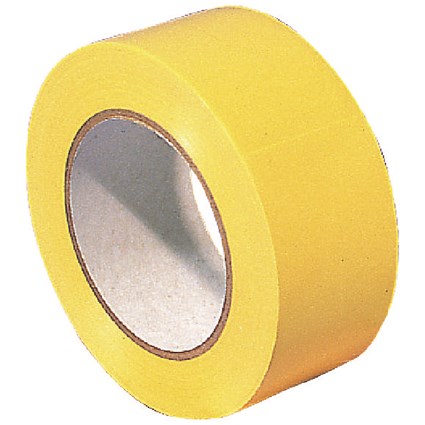 Lane Marking Tape, Yellow, 50mm x 33m, Pack of 18