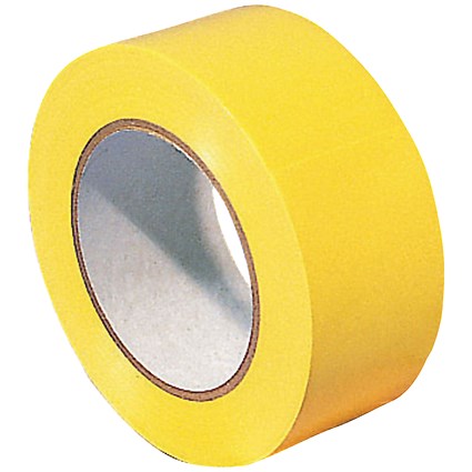 Lane Marking Tape, Yellow, 50mm x 33m, Single Roll